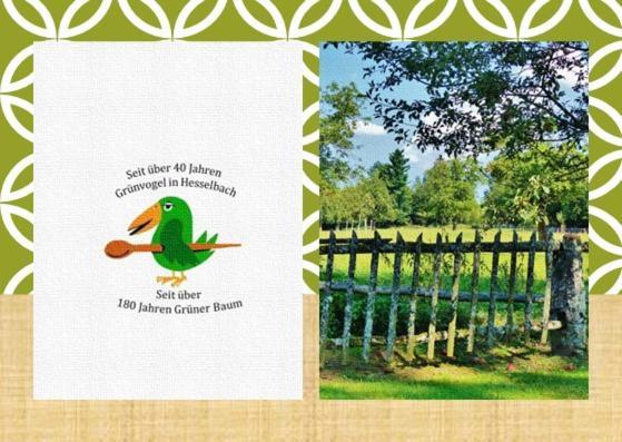 Gruenvogels Landgasthof Zum Gruenen Baum Oberzent Kültér fotó
